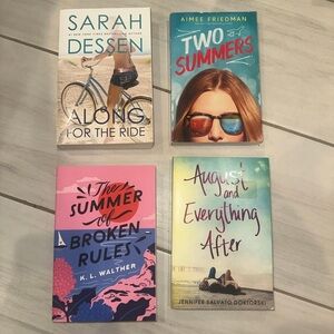 Set of Four Summer Books